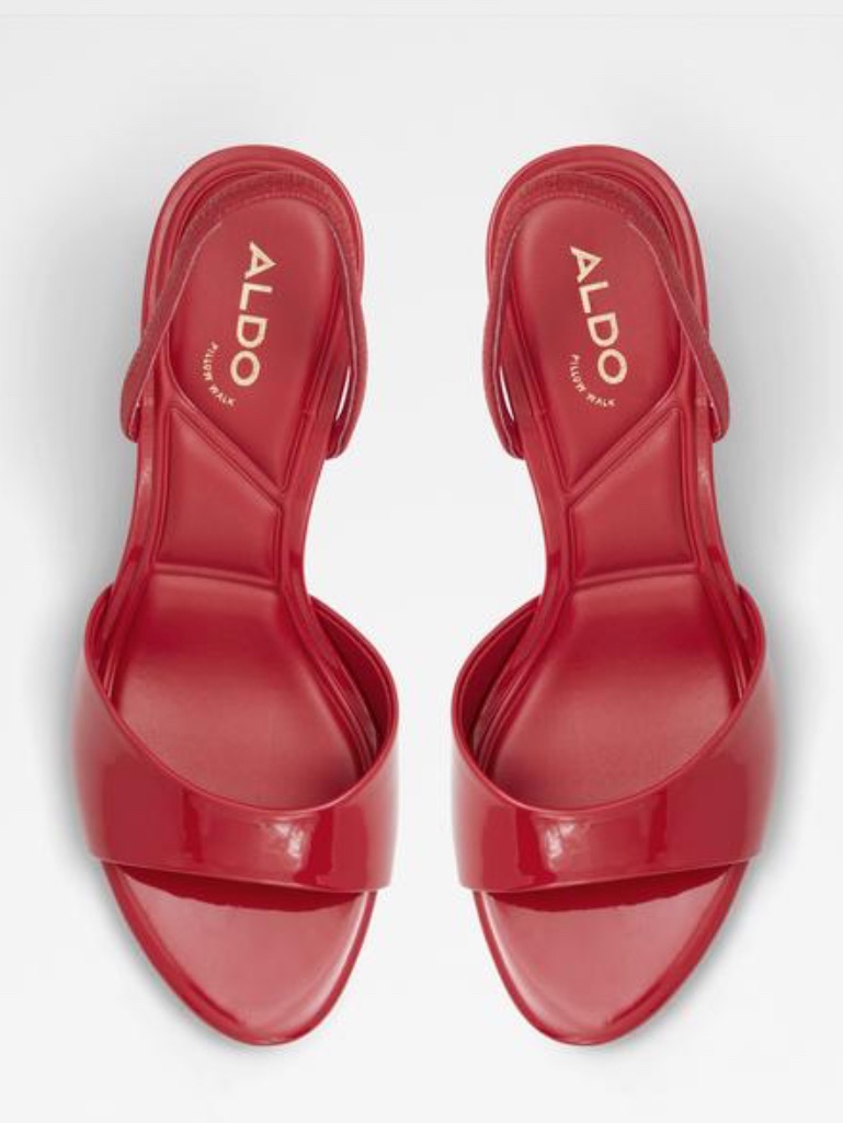 Aitana-In Women's Red Dress Sandals Aldo